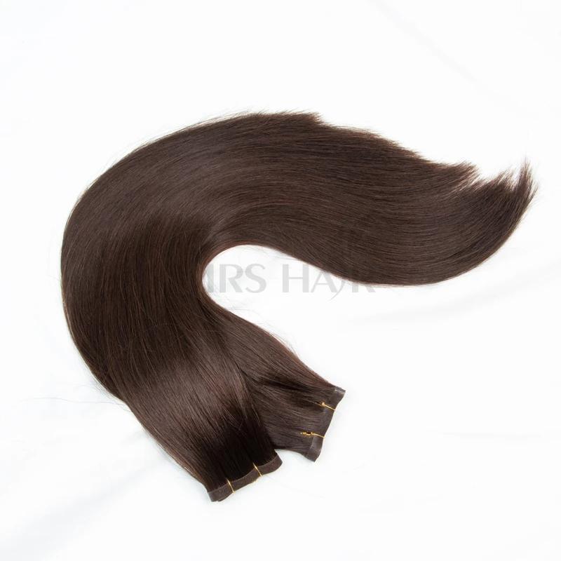 MRSHAIR MRSHAIR Invisible Seamless PU SKin Weft Human Hair Injected PU Wefts