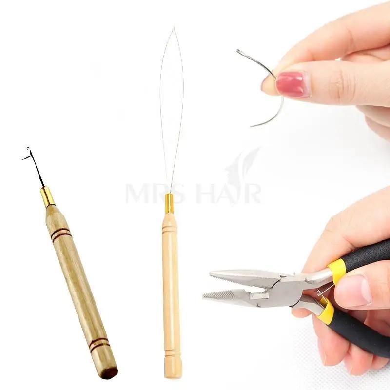 MRSHAIR MRSHAIR Miro Link Hair Kits For Hair Weft/Bundles Needles Pliers Hairstylist Kits Tool