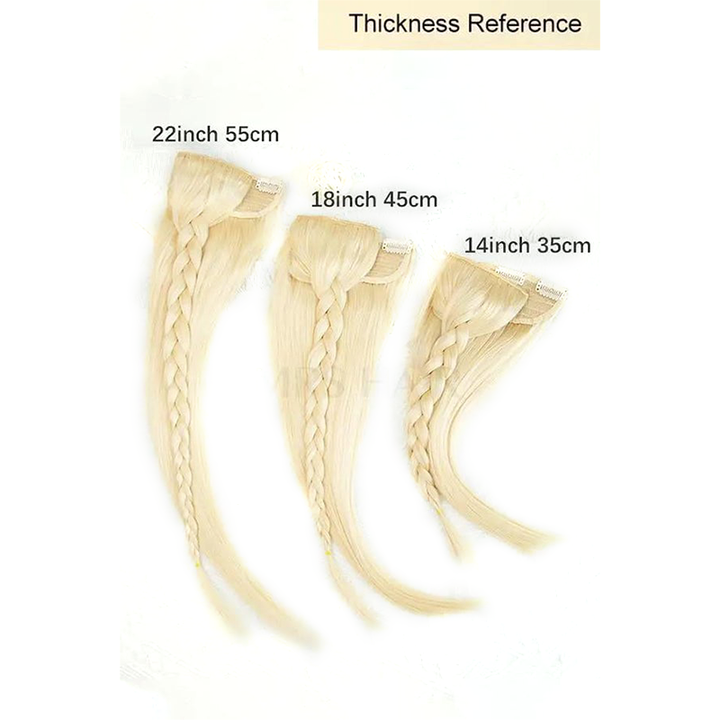 MRSHAIR MRSHAIR One Piece Clip In Human Hair 14 18 22inch