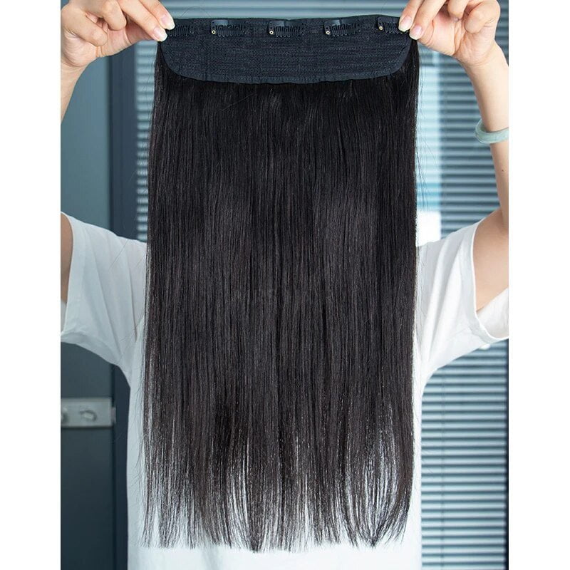 MRSHAIR MRSHAIR One Piece Clip In Human Hair 14 18 22inch