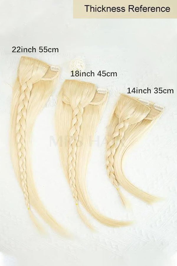 MRSHAIR MRSHAIR One Piece Clip In Human Hair 14 18 22inch