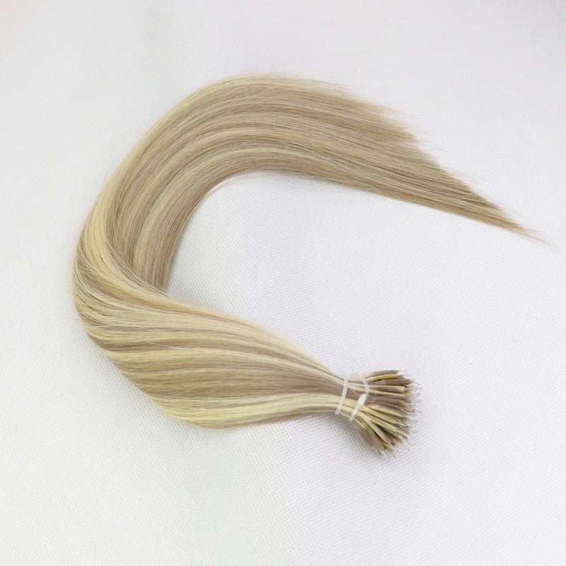 MRSHAIR MRSHAIR Premium Virgin Cuticle Nano Ring Human Hair Extensions