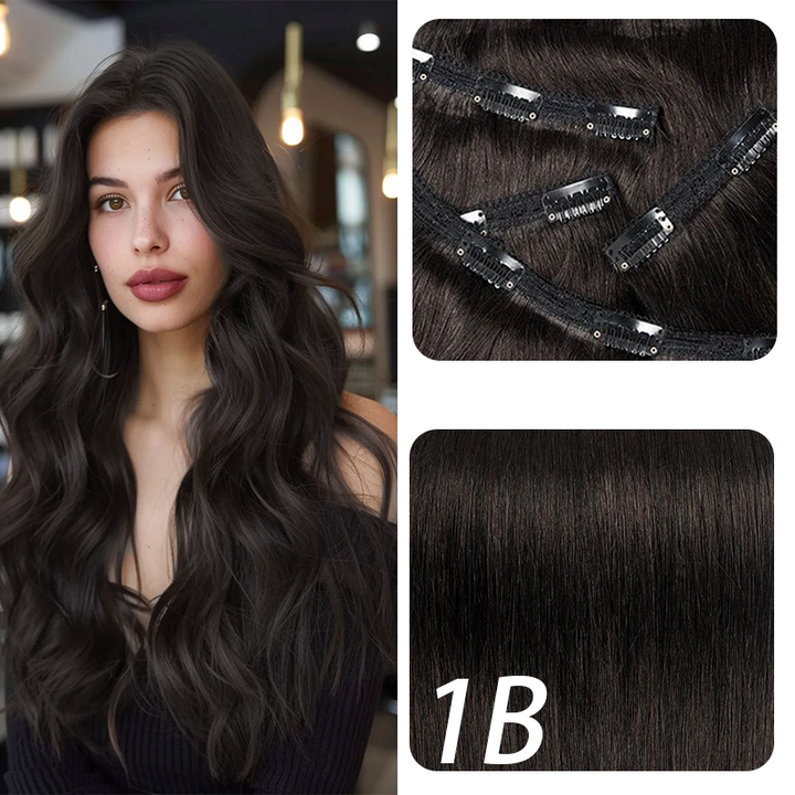 MRSHAIR MRSHAIR Seamless Clip in Human Hair Extensions 160g~240g