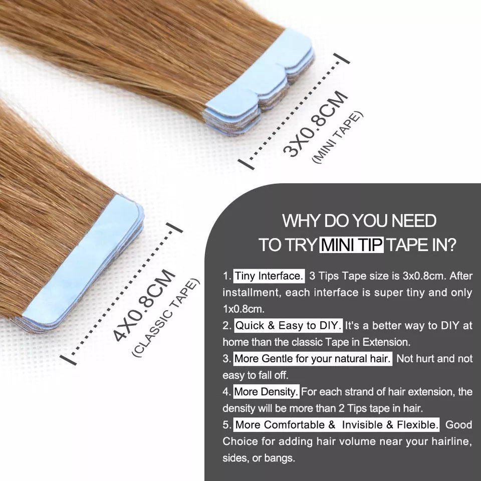 MRSHAIR MRSHAIR Tape in Hair 20pcs/pack