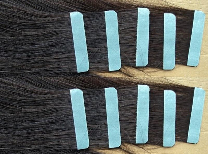 MRSHAIR Tape Tools MRSHAIR Tape in Hair Glue Strips Double Side Sticky Adhesive Smooth Edges Easy to Retape 5/10pcs